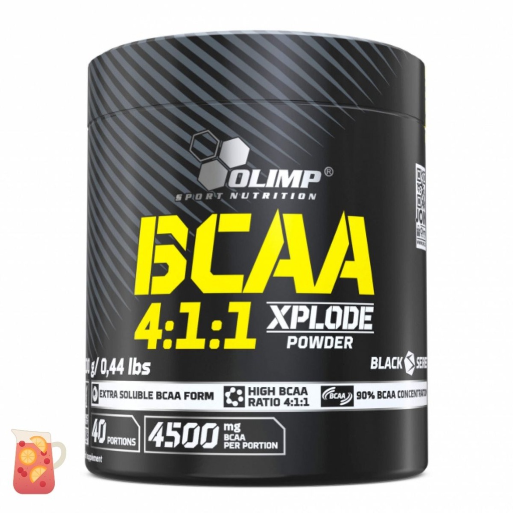 BCAA 4:1:1 Xplode powder fruit
punch 200 g