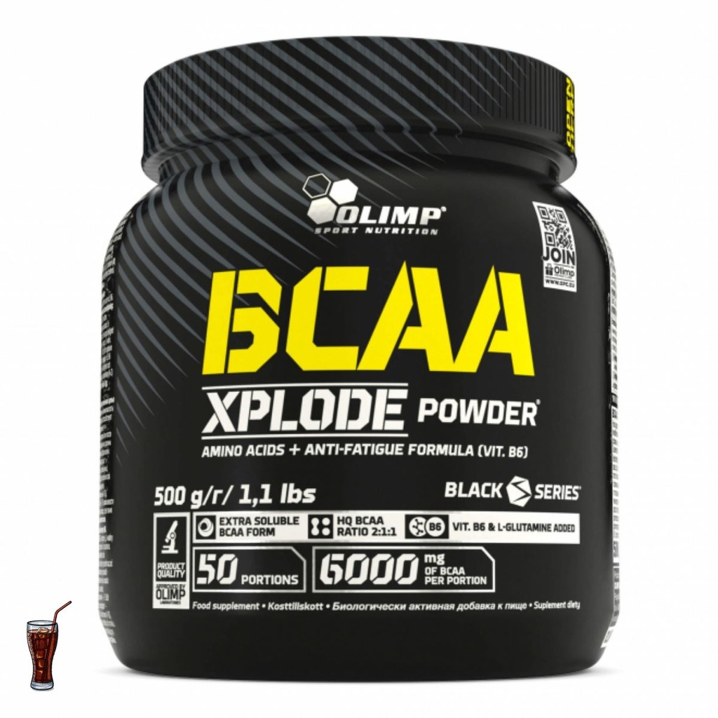 BCAA Xplode powder cola 500 g