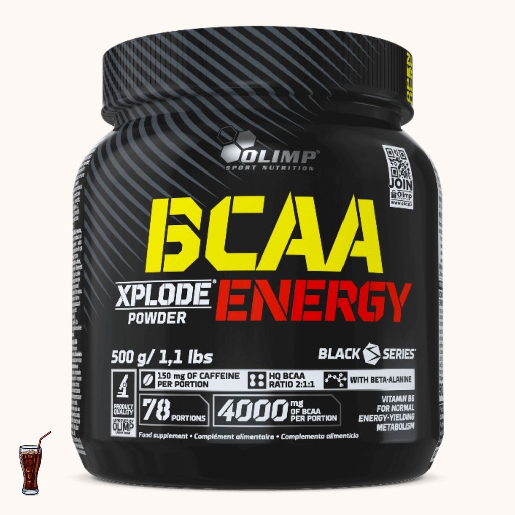 BCAA Xplode powder Energy
xplosive cola 500 g