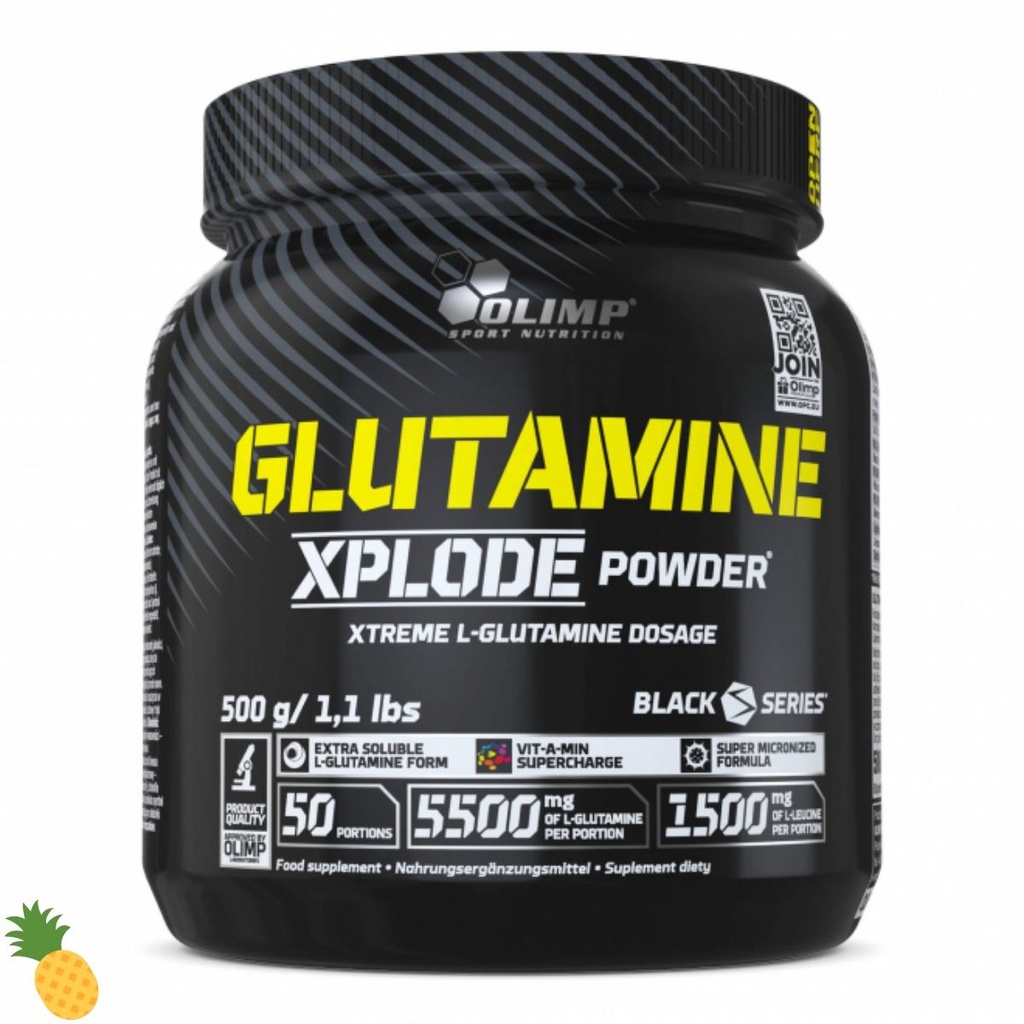 Glutamine Xplode powder
pineapple 500 g