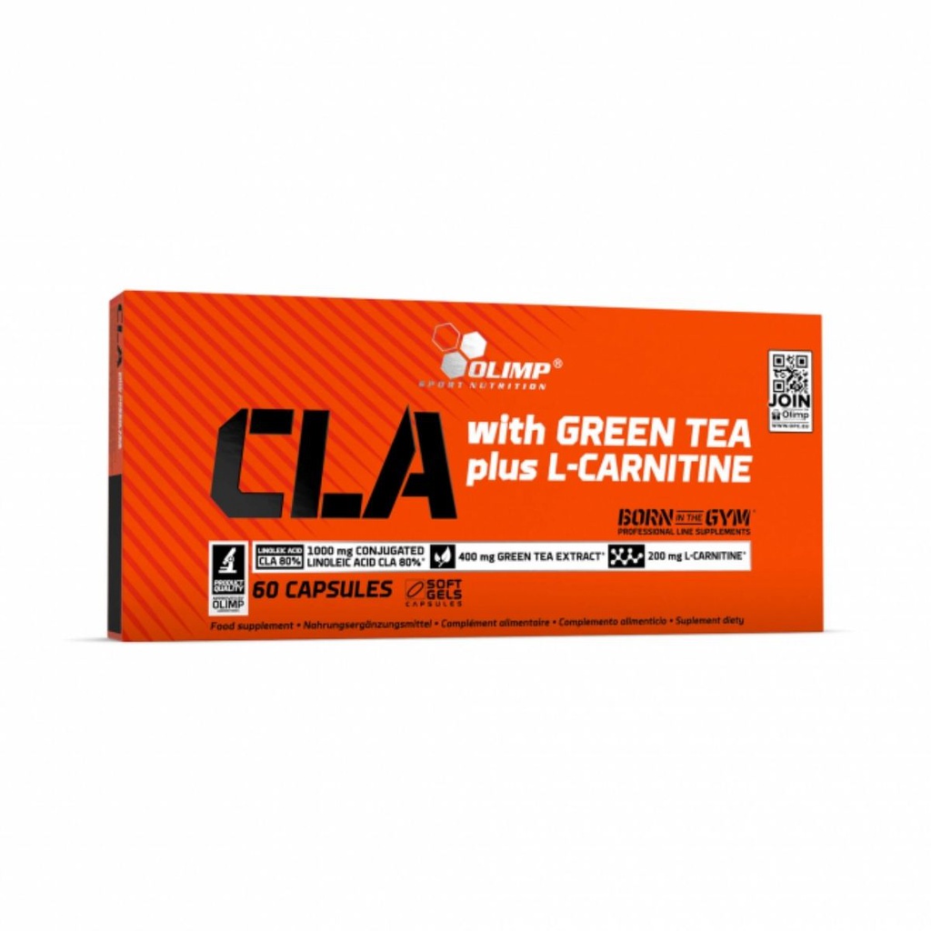 CLA with Green Tea plus L-
Carnitine sport edition 60 caps.