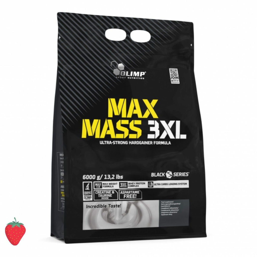 MAX Mass 3XL strawberry 6000 g