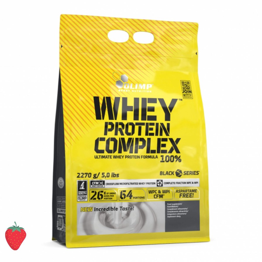 Whey Protein Complex 100%
strawberry 2270 g